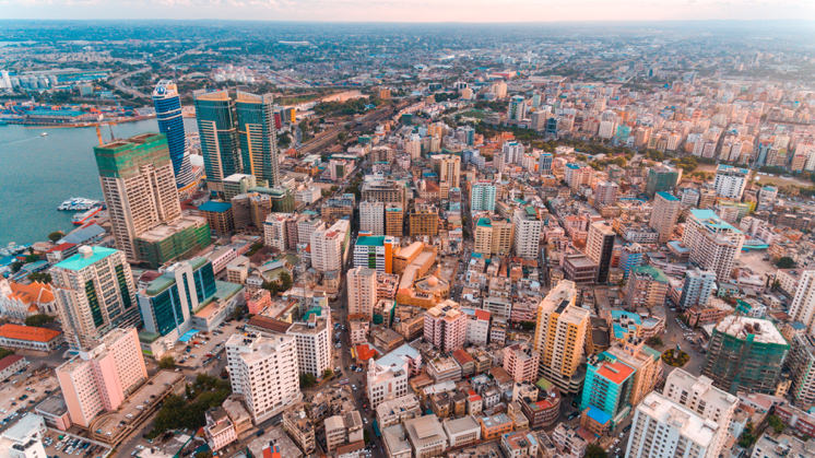 Dar es-Salaam (Tanzania) será en 2100 una de las ciudades más pobladas del mundo, con 73 millones de habitantes.
