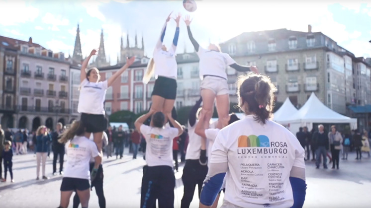 Iberdrola, supporting women's rugby.