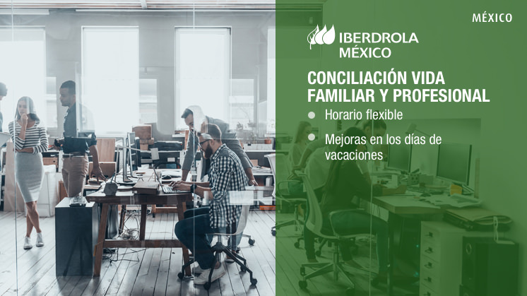 Iberdrola fomenta la conciliación de la vida laboral y familiar en todas las empresas del grupo.