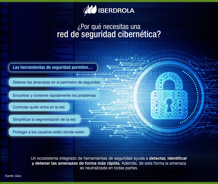 ¿Por qué necesitas una red de seguridad cibernética?