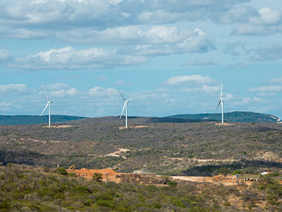 Parque eólico Chafariz.