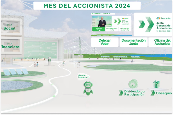 Iberdrola inaugura el Mes del Accionista 2024