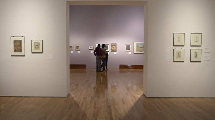 Interior lighting of Mexico's National Museum of Art (MUNAL) in Mexico City.