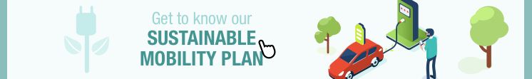 Get to know our sustainable mobility plan.
