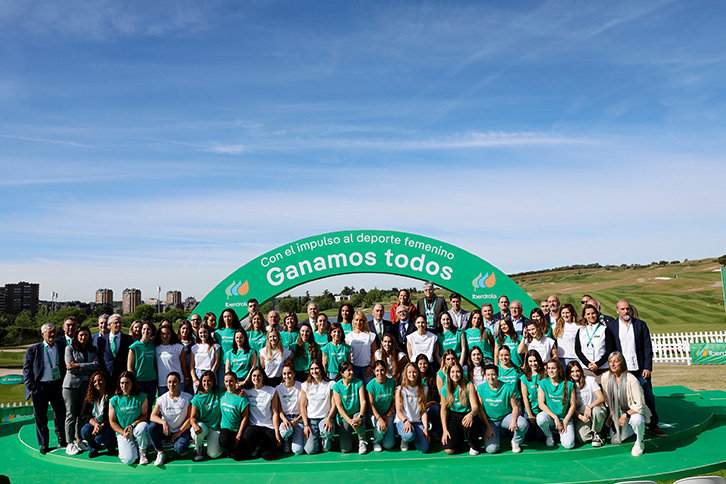 Athletes from the 35 federations sponsored by Iberdrola.