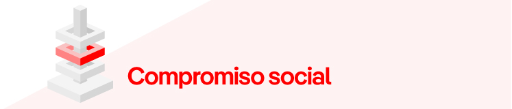 Compromiso social.