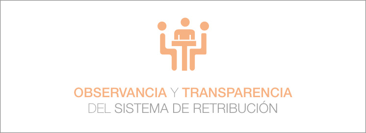 Observancia y transparencia del sistema de retribución.