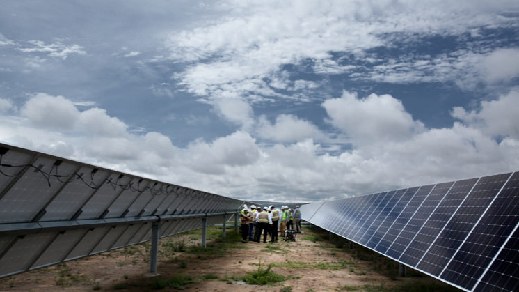 Planta fotovoltaica de Santiago (México).