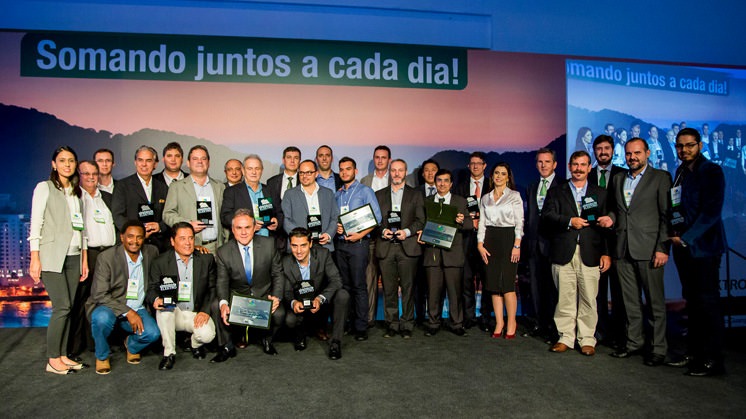 Vencedores dos Prêmios ao Fornecedor 2017 na Elektro.