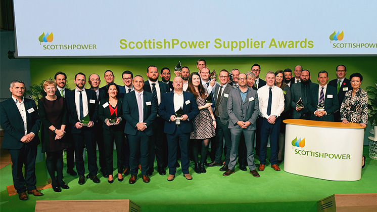Award-winning suppliers in the United Kingdom during the 2019 ceremony.