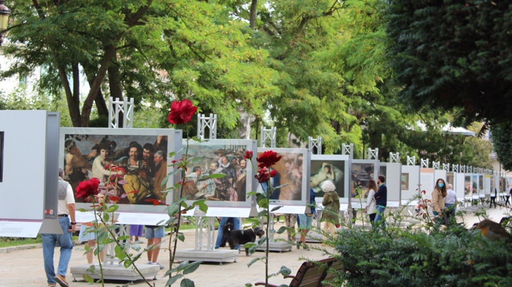 The exhibition in Burgos.