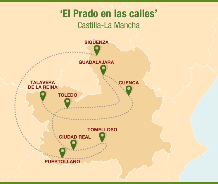 'El Prado en las calles'. Castilla-La Mancha.
