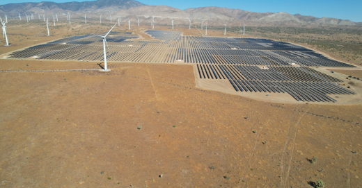 Projeto Camino Solar, localizado na Califórnia.