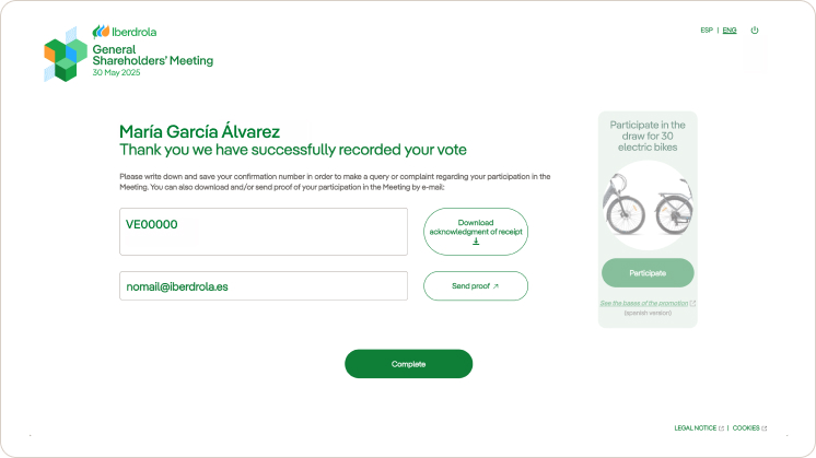 Participation portal