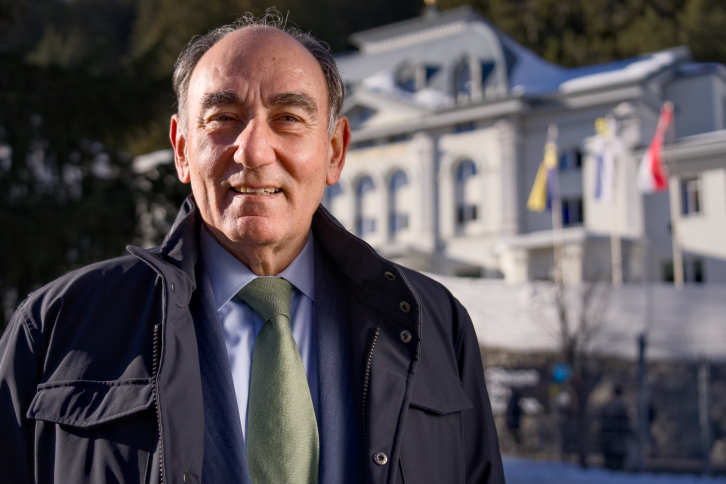 El presidente de Iberdrola, Ignacio Galán, asiste, como viene haciendo desde hace diecisiete años, al Foro de Davos.