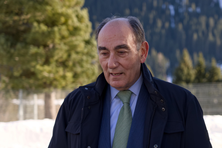 Ignacio Galán en Davos: 