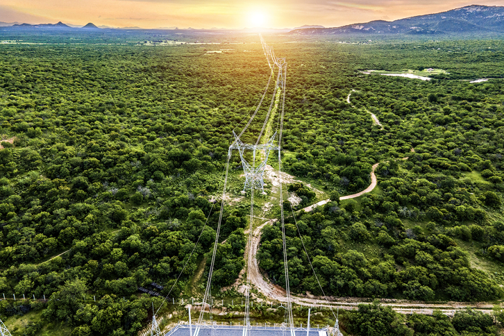 Líneas de transporte de Iberdrola