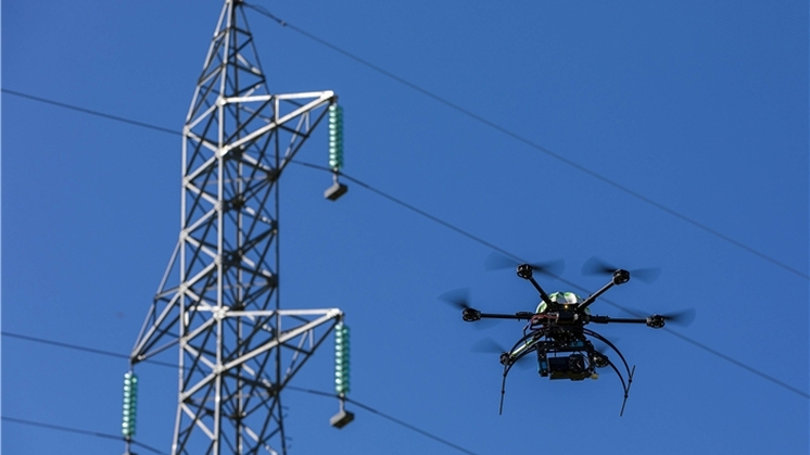An Iberdrola drone.