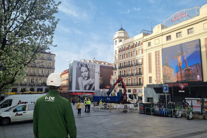 A nova subestação da Iberdrola España fornecerá energia a 26 centros de distribuição em locais estratégicos da capital.