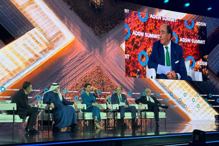 Ignacio Galán, the Executive Chairman of the Iberdrola Group, at the Abu Dhabi Sustainability Week