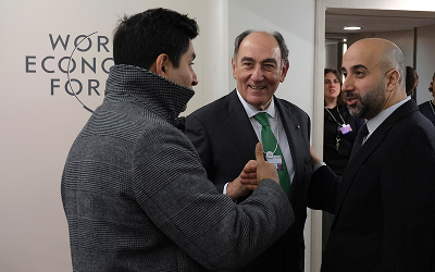 Ignacio Galán en Davos 2026