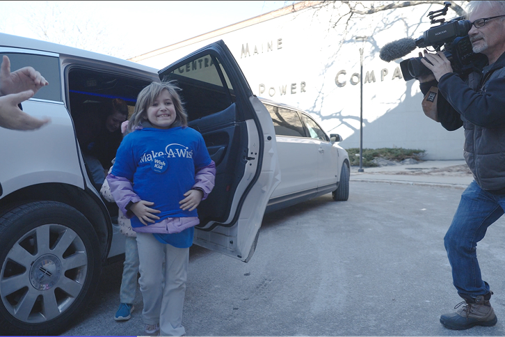 La distribuidora de Avangrid CMP se asocia con Make-a-Wish para cumplir el deseo de una niña