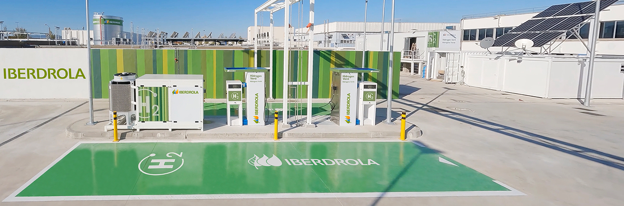 Imagen de una hidrogenera de Iberdrola