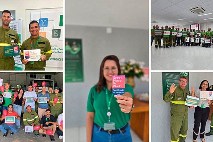A Neoenergia recebeu pela terceira vez consecutiva o selo de certificação Great Place to Work (GPTW),