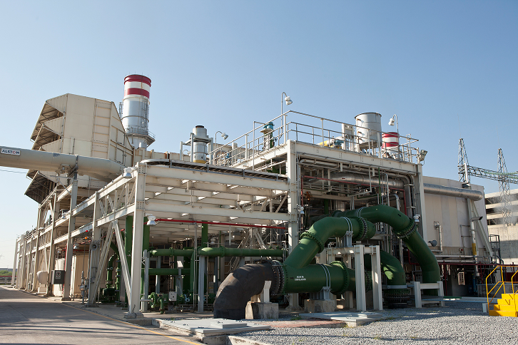 The Dulces Nombres combined cycle power plant, in Mexico.