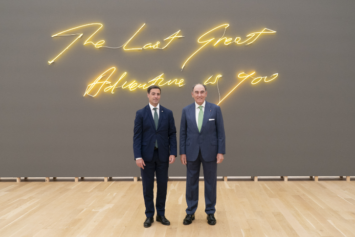 Ignacio Galán e Imanol Pradales inauguran la exposición de la Colección Iberdrola con motivo de su 125 aniversario