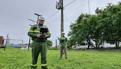 Um drone vê uma linha elétrica, a Neoenergia vê milhares de dados