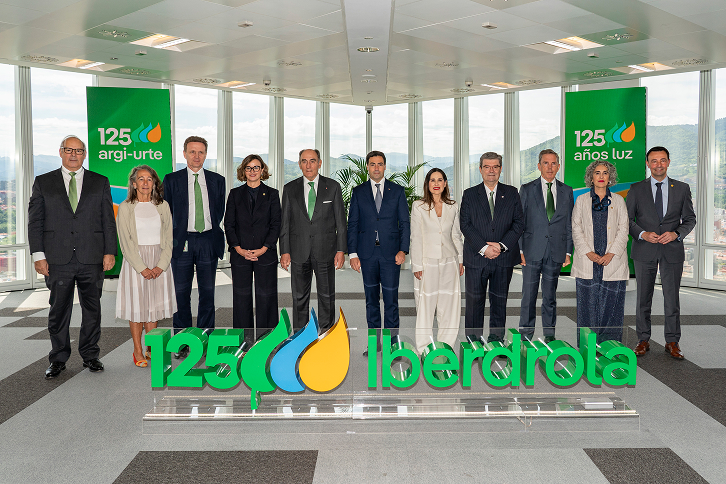 Iberdrola conmemora en Bilbao 125 años de fidelidad a sus raíces y compromiso social en presencia del lehendakari