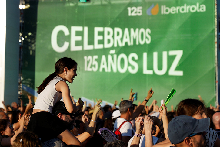 Celebración en Madrid del Iberdrola Music Festival el 27 de junio