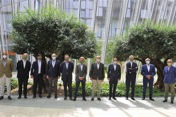 Iberdrola chairman, Ignacio Galán, meeting in Bilbao with the company’s management team as well as the Executive Committee in their traditional first meeting after the summer.