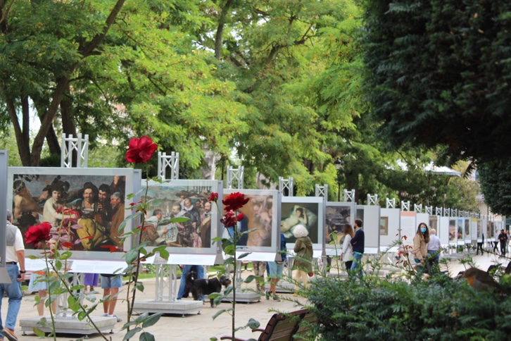 Burgos welcomes the 'Prado Museum in the Streets' exhibition.