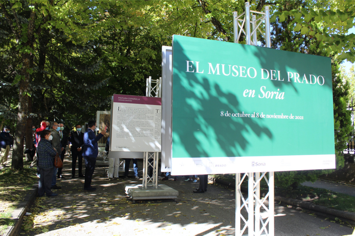 The ‘Prado Museum in the streets’ exhibition arrives in Soria.