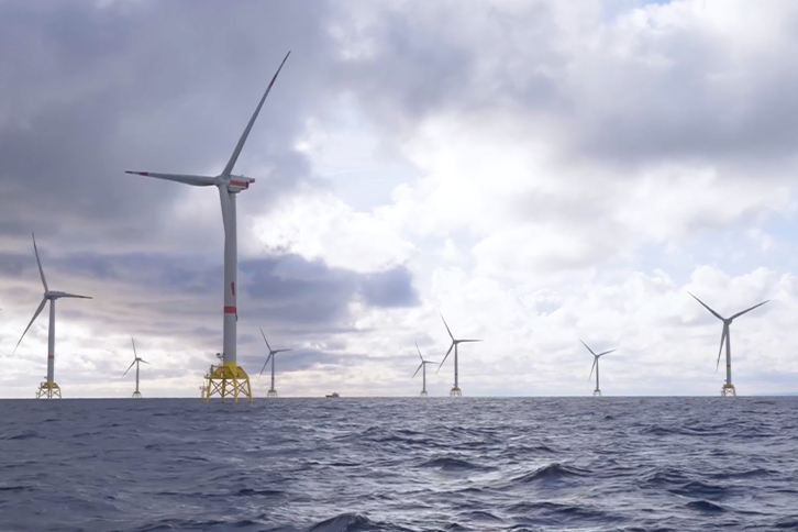 Resource footage of different Iberdrola wind farms.