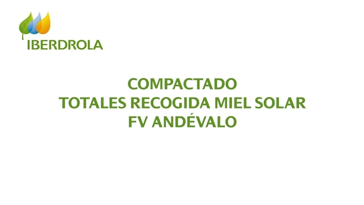 Declaraciones de Emilio Gámez, jefe de la planta FV de Andévalo, y Aitor Arregui, responsable de la empresa apícola Tesela Natura