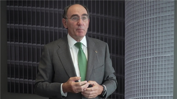 Declaraciones del presidente de Iberdrola, Ignacio Galán