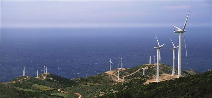 Antia, uno de los parques eólicos de Iberdrola en Grecia