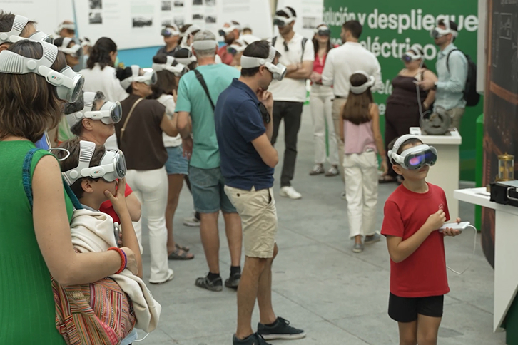 The exhibition will be permanently installed at the Iberdrola Training and Innovation Campus in San Agustín del Guadalix.