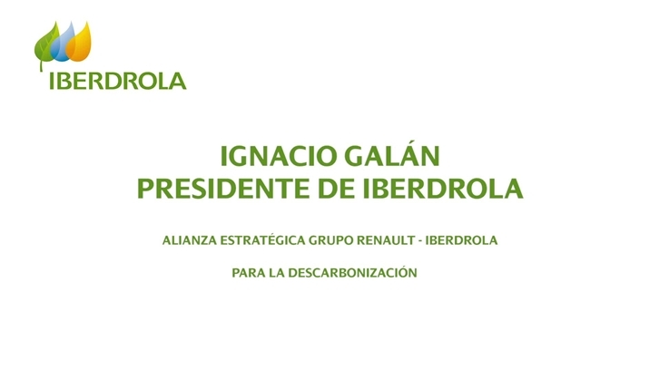 Declaraciones de Ignacio Galán, presidente de Iberdrola