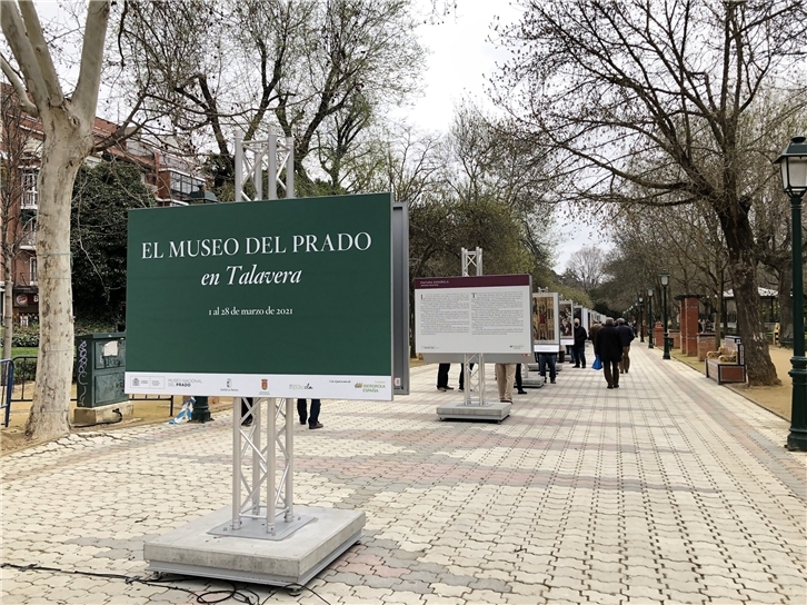 Inauguración de la exposición ‘El Prado en las Calles’ en Talavera de la Reina