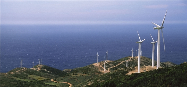 Parque eólico de Antia (Grecia)