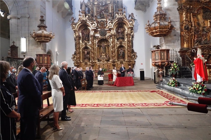 Ignacio Galán asiste junto con los Reyes a la Eucaristía del Apóstol Santiago