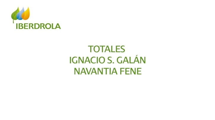 TOTALES de Ignacio Galán, presidente de Iberdrola