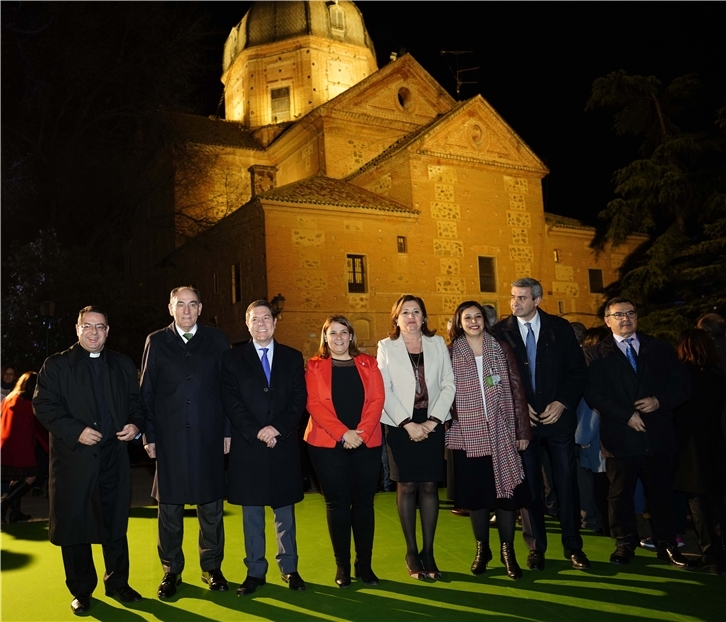 Ignacio Galán Iluminación Basílica Talavera Reina