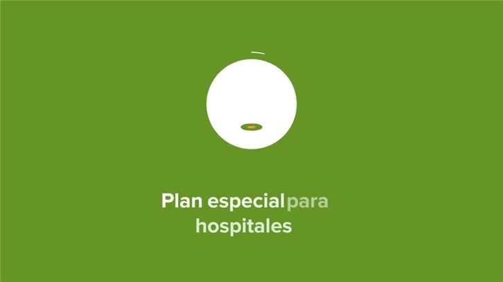 Plan especial para hospitales