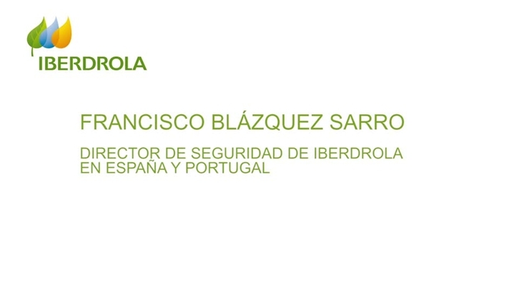 Totales de Francisco Blázquez, director de seguridad de Iberdrola en España y Portugal y de José Ramón Pérez, General del Mando de Apoyo Logístico del Ejército en la base militar de Torrejón de Ardoz.