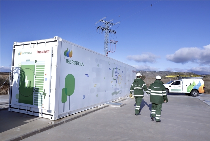 Sistema de almacenamiento con baterías en Caravaca de la Cruz (Murcia)